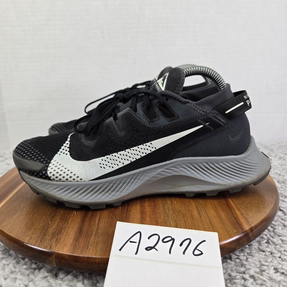 Nike Womens 8 Pegasus Trail 2 Dark Smoke Grey Trail Running Shoe CK4309-002